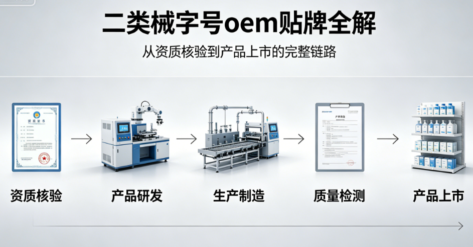 二类械字号oem贴牌全解:从资质核验到产品上市的完整链路