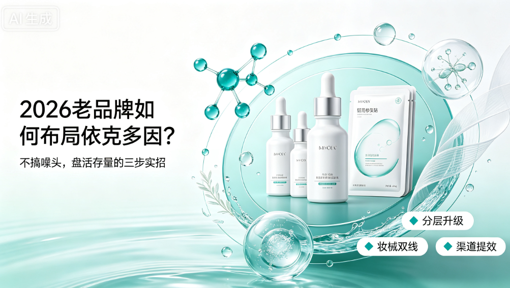 2026老品牌如何布局依克多因？不搞噱头，盘活存量的三步实招