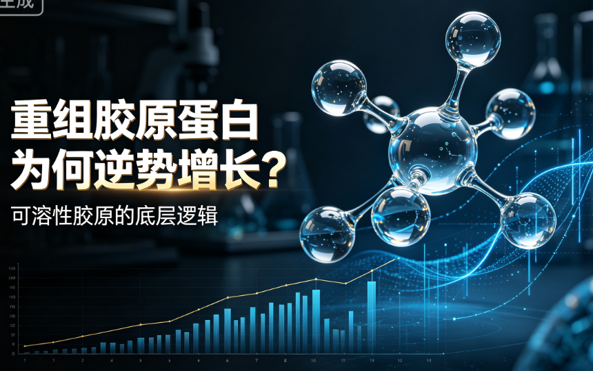 重组胶原蛋白为何逆势增长？可溶性胶原的底层逻辑