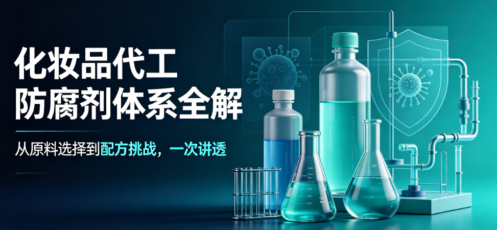 化妆品代工防腐剂体系全解：从原料选择到配方挑战，一次讲透
