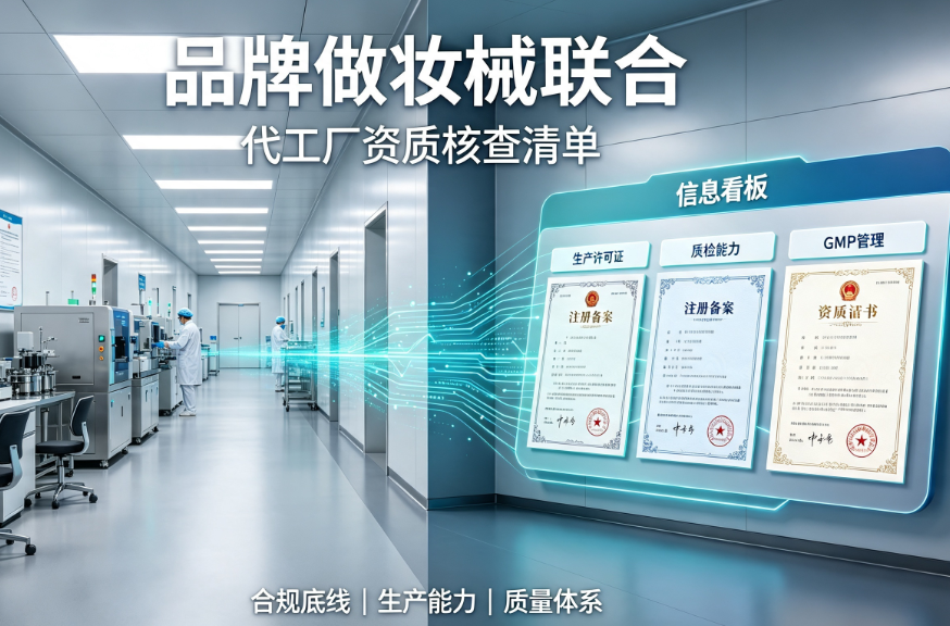 品牌做妆械联合，代工厂到底需要什么资质