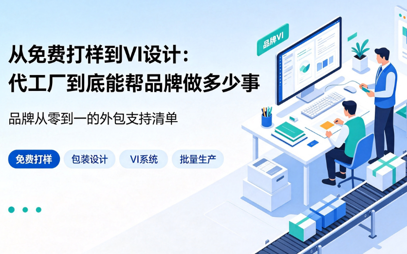 从免费打样到VI设计：代工厂到底能帮品牌做多少事