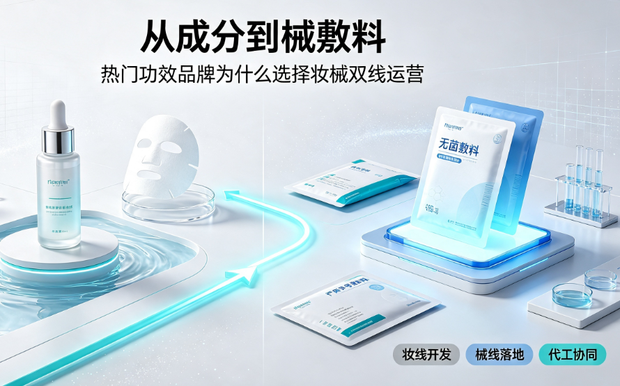 从成分到械敷料：热门功效品牌为什么选择妆械双线运营