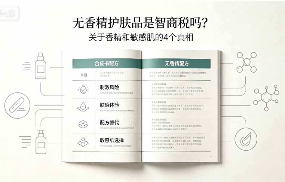 无香精护肤品是智商税吗?关于香精和敏感肌的4个真相