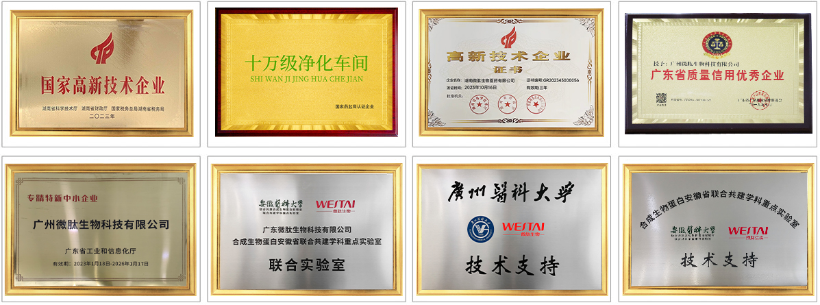 广东微肽生物荣获“国家高新技术企业”认定，持妆/械/消三证领跑华南