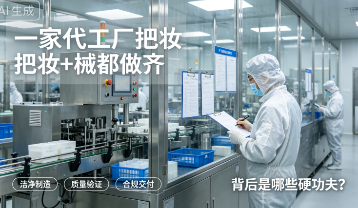 微肽生物为什么能把“妆+械”都做齐？双线一厂交付的5层硬投入