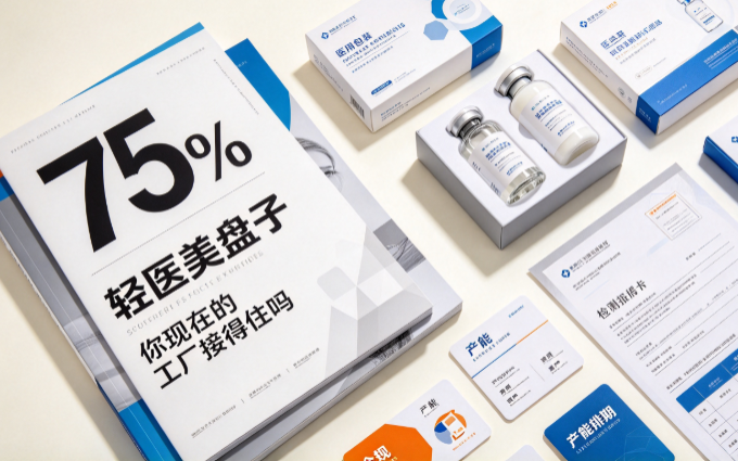 75%的轻医美盘子,你现在的工厂接得住吗