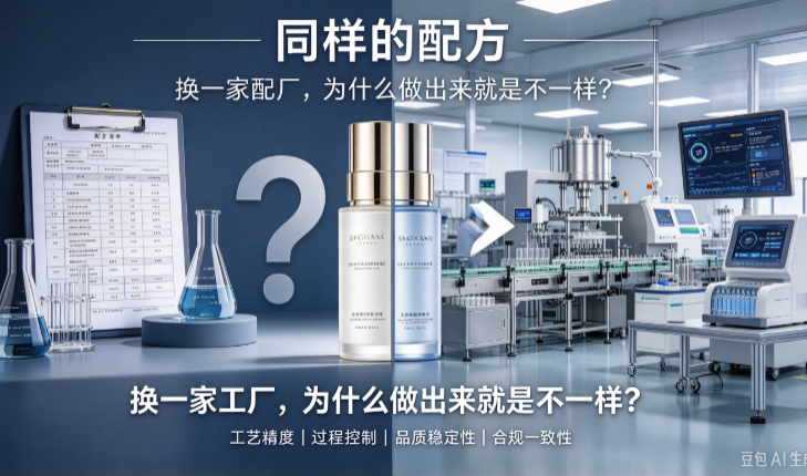 同样的配方,换一家工厂,为什么做出来就是不一样?