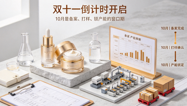 双十一倒计时开启:10月是备案、打样、锁产能的窗口期