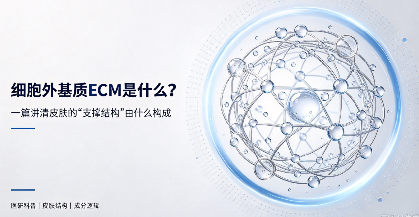 ECM细胞外基质是什么？一篇讲清皮肤的“支撑结构”由什么构成