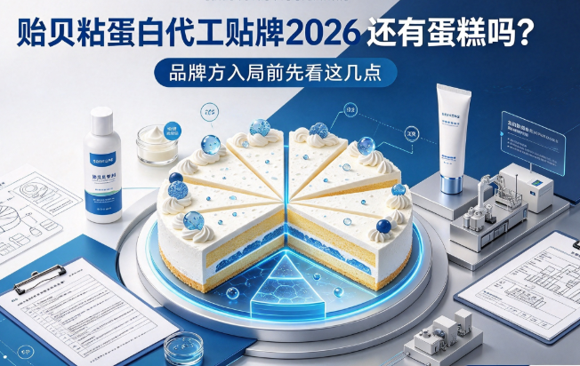 贻贝粘蛋白代工贴牌2026 还有蛋糕吗?还是只剩白牌内卷,品牌方入局前先看这几点