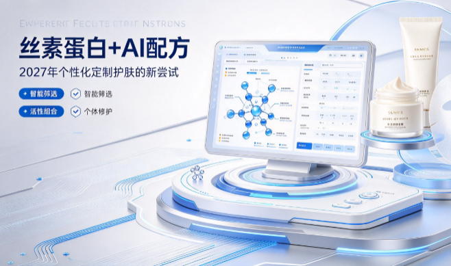 丝素蛋白+AI配方：2027年个性化定制护肤的新尝试